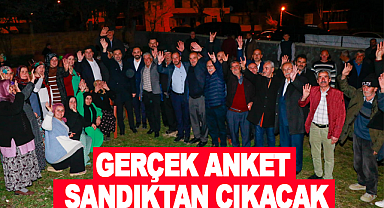 Gerçek Anket Sandıktan Çıkacak