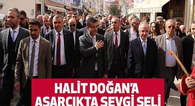 Halit Doğan’a Asarcıkta Sevgi Seli