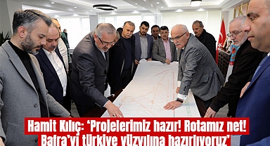 Hamit Kılıç:Projelerimiz hazır. Rotamız net bafra'yı türkiye yüzyılına hazırlıyoruz