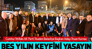 İhsan Kurnaz: Beş Yılın Keyfini Yaşayın!