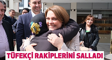 İmren Nilay Tüfekçi rakiplerini salladı