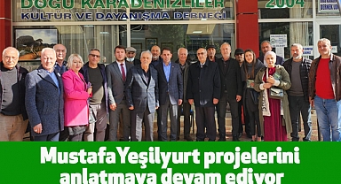 Mustafa Yeşilyurt projelerini anlatmaya devam ediyor