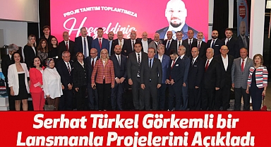 Serhat Türkel Görkemli bir Lansmanla Projelerini Açıkladı