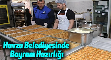 Havza Belediyesinde Bayram Hazırlığı Tamamlandı
