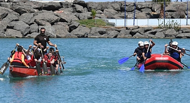 Rafting Eğitim Kampları’na Büyükşehir ev sahipliği yapıyor