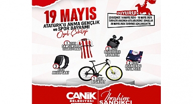 Canik’ten 19 Mayıs’a Özel Hediye Yağmuru