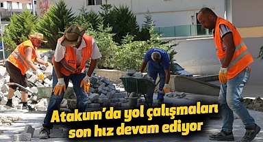 Atakum’da yol çalışmaları son hız devam ediyor