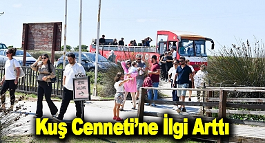 Kuş Cenneti’ne İlgi Arttı