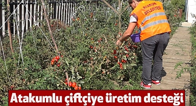Atakumlu çiftçiye üretim desteği