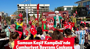 Samsun Keşif Kampüsü’nde Cumhuriyet Bayramı Coşkusu
