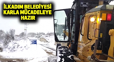 İlkadım Belediyesi Karla Mücadeleye Hazır