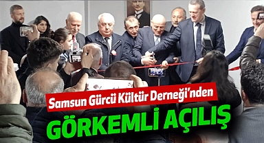 Samsun Gürcü Kültür Derneği'nden Görkemli Açılış
