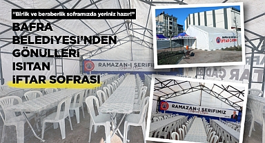 Birlik ve beraberlik soframızda yeriniz hazır!