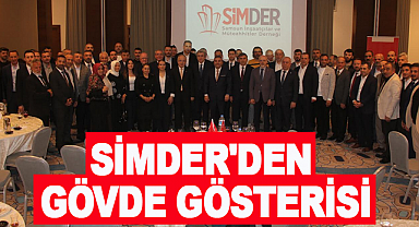 SİMDER'DEN GÖVDE GÖSTERİSİ
