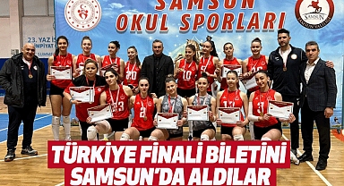 Türkiye finali biletini Samsun’da aldılar