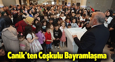 Canik'ten Coşkulu Bayramlaşma