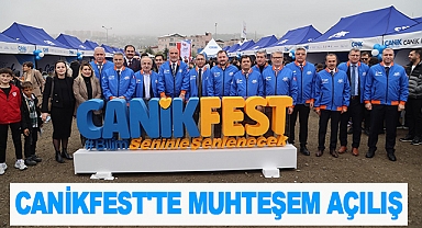 CANİKFEST'te Muhteşem Açılış