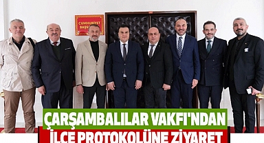 Çarşambalılar Vakfı'ndan İlçe Protokolüne Ziyaret