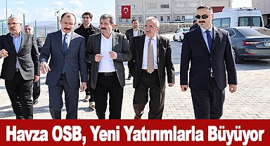 Havza OSB, Yeni Yatırımlarla Büyüyor