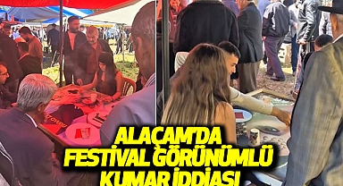Alaçam'da Festival Görünümlü Kumar İddiası