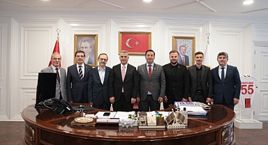 Başkan İhsan Kurnaz Kosova Mamuşa Belediye Başkanı Abdulhadi Krasniqi’yi Ağırladı