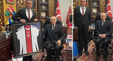Burhan Mucur’dan Bahçeli’ye Anlamlı Ziyaret