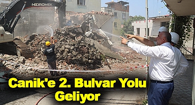 Canik'e 2. Bulvar Yolu Geliyor