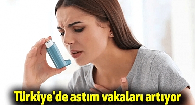 Türkiye'de astım vakaları artıyor