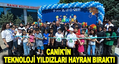 Canik'in Teknoloji Yıldızları Hayran Bıraktı