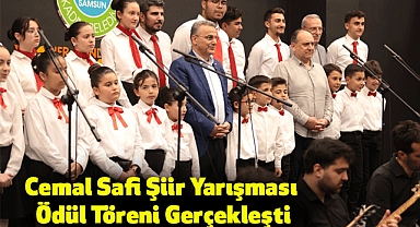 Cemal Safi Şiir Yarışması Ödül Töreni Gerçekleşti
