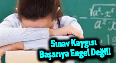 Sınav Kaygısı Başarıya Engel Değil!