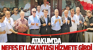 Atakum'da Nefes Et Lokantası Hizmete Girdi