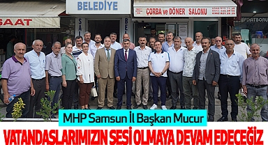 Başkan Mucur: Vatandaşlarımızın Sesi Olmaya Devam Edeceğiz