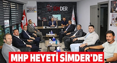 MHP HEYETİ SİMDER'DE
