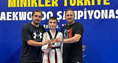 İlkadım Belediyesporlu Yusuf Demir Türkiye şampiyonu oldu