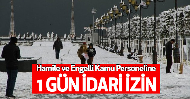 Engelli Personele İdari İzin