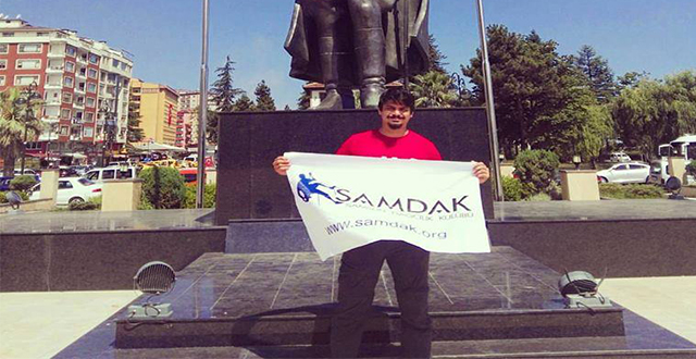 SAMDAK üyesi Yiğit Kara Zirvede