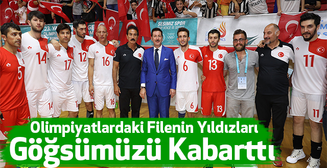 Olimpiyatlardaki Filenin Yıldızları Göğsümüzü Kabarttı