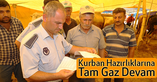 Kurban Hazırlıklarına Tam Gaz Devam