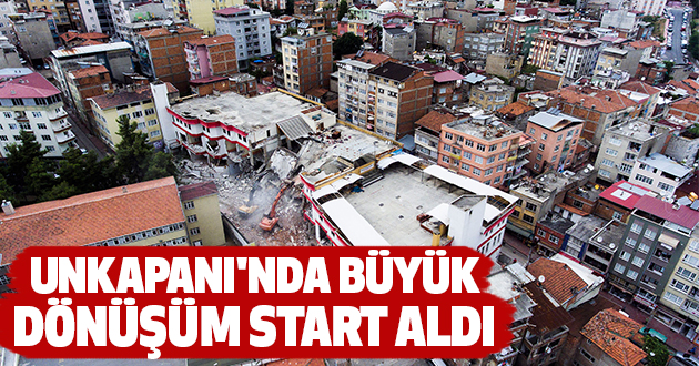 Unkapanı'nda büyük dönüşüm start aldı