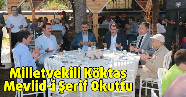 Milletvekili Köktaş Mevlid-i Şerif Okuttu