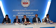 Başkan İkiz Başkanlık Yaptı