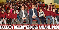 Tekkeköy Belediyesinden Anlamlı Proje