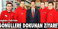 Başkan Tok’tan Gönüllere Dokunan Ziyaret…