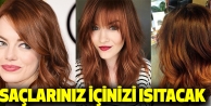 Saçlarınızda İçinizi Isıtacak Renkler
