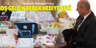 Tekkeköy Belediyesi'nden Hoş Geldin Bebek Hediye Seti