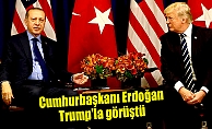 Cumhurbaşkanı Erdoğan Trump'la görüştü