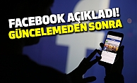 Facebook Açıkladı! Güncelleniyor...