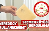 Seçmen Kütüğünü Sorgulama İşlemleri