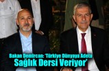 Bakan Demircan: “Türkiye dünyaya adeta sağlık dersi veriyor”